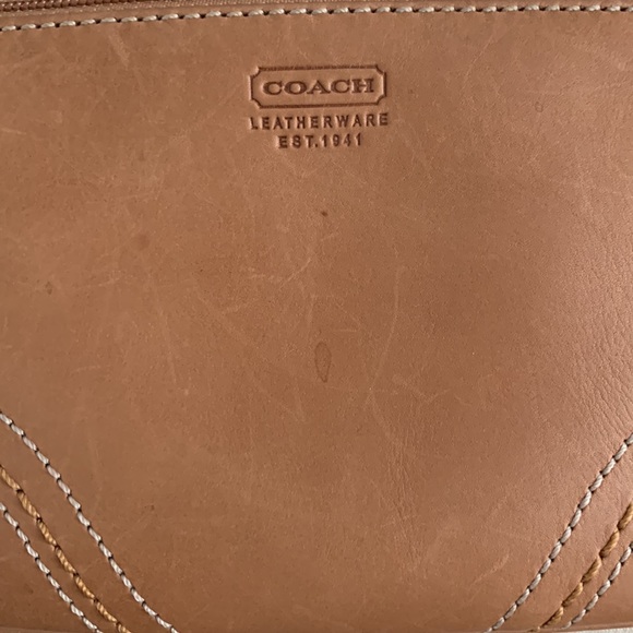 VINTAGE COACH WALLET/WRISTLET - Picture 4 of 10